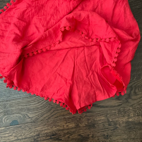 One and Only Collective Strapless Red Romper size M - Picture 4 of 11